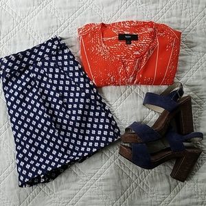 MICHAEL Michael Kors Patterned Shorts Size 10